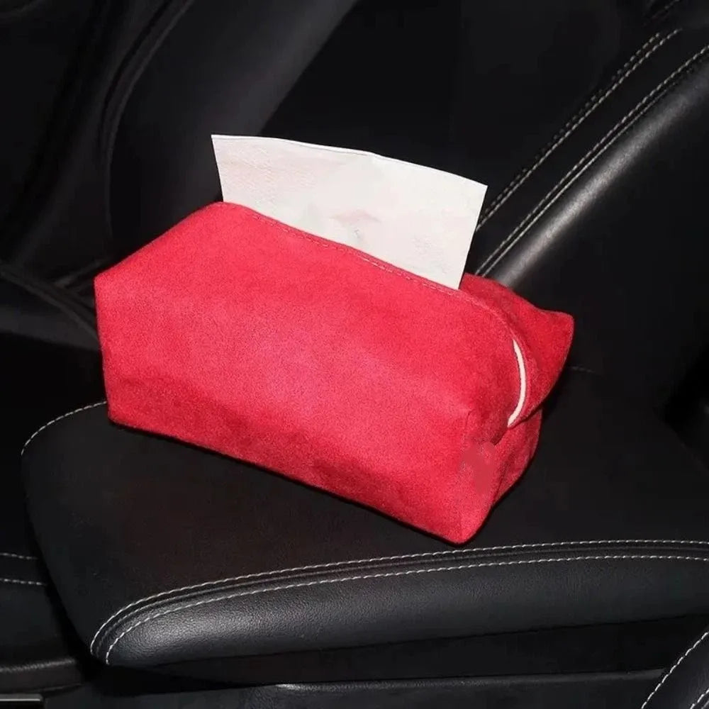 Magnetic Design Tissue Box Hanging Organizer Luxury Auto Ceiling Zpaxo