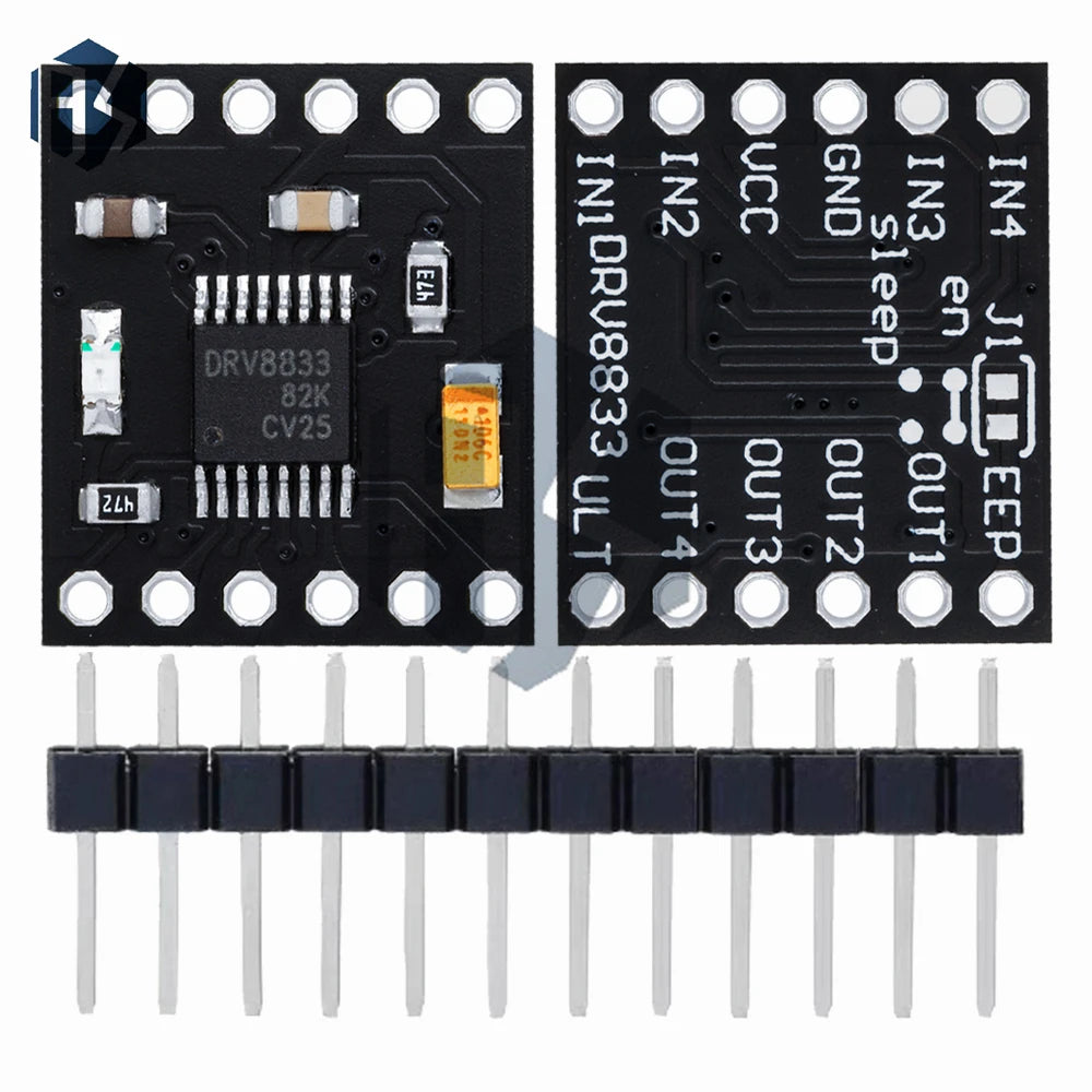 DRV8833 Motor Drive Module Board 1 5A 3V-10V 2 Channel Dual H Bridge Zpaxo