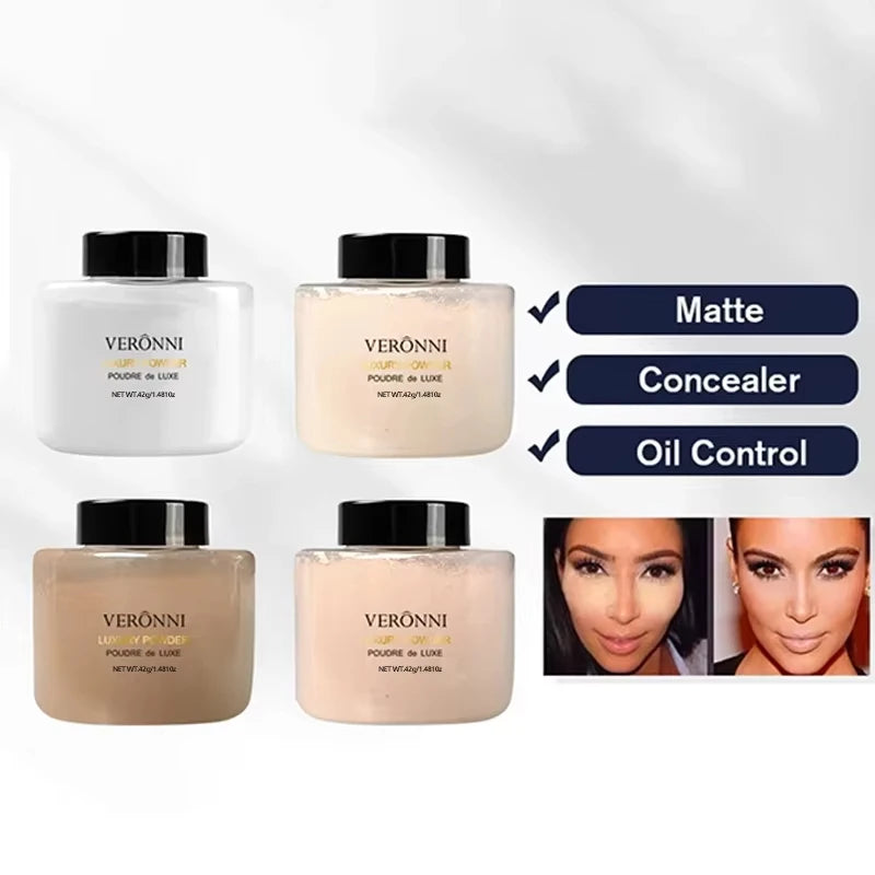 Banana Shaped Loose Powder Cosmetic Can Reduce Pores&fine Lines Zpaxo