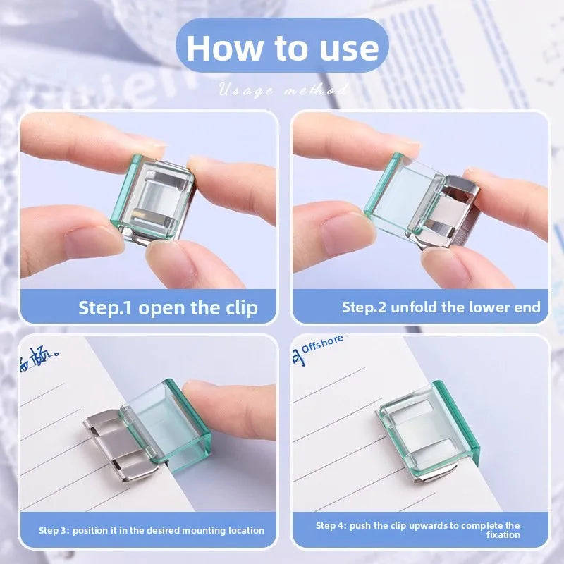 Creative Push Clip File Organization Test Paper Storage