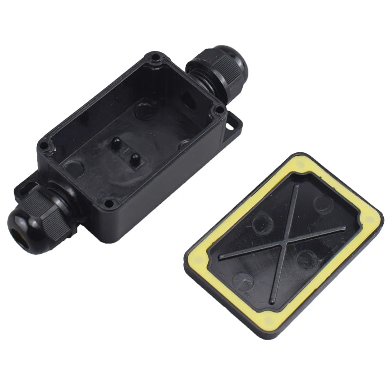IP66 Waterproof Junction Box 2 Way 3 Cable Connector Sealed Retardant