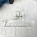 Beautiful Transparent Acrylic Clips Minimalist Style Spring Clip Student Teacher Stationery Paper Clips Sealing Clips Zpaxo Transparent