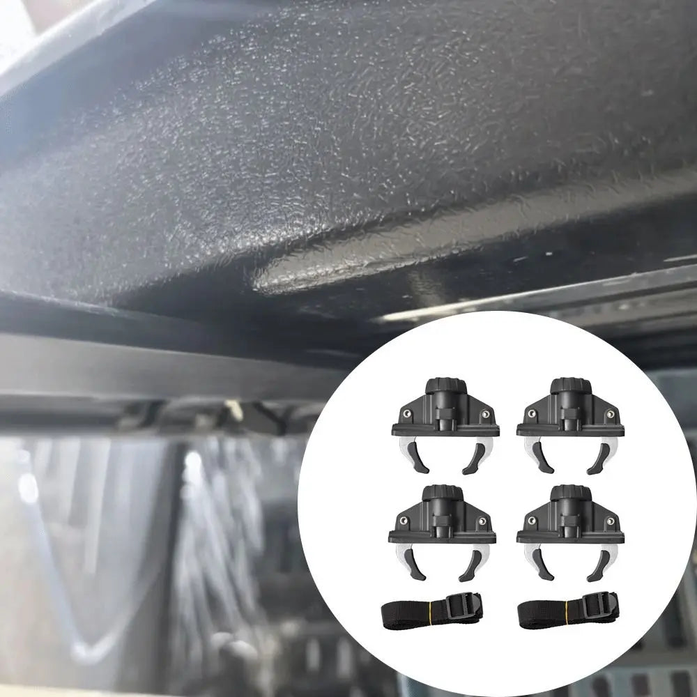 Adjustable Roof Box Clip Strength Mighty Clips Mounting Buckle Quick Zpaxo