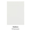 50 Sheets PET Waterproof Posted Notes Matte Writeable Surface