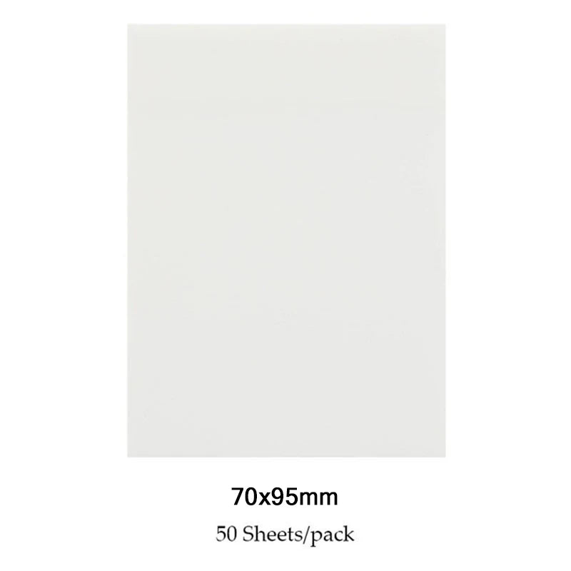 50 Sheets PET Waterproof Posted Notes Matte Writeable Surface