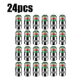 Tire Pressure Indicator Valve Caps – 4/8/12/24-Pack