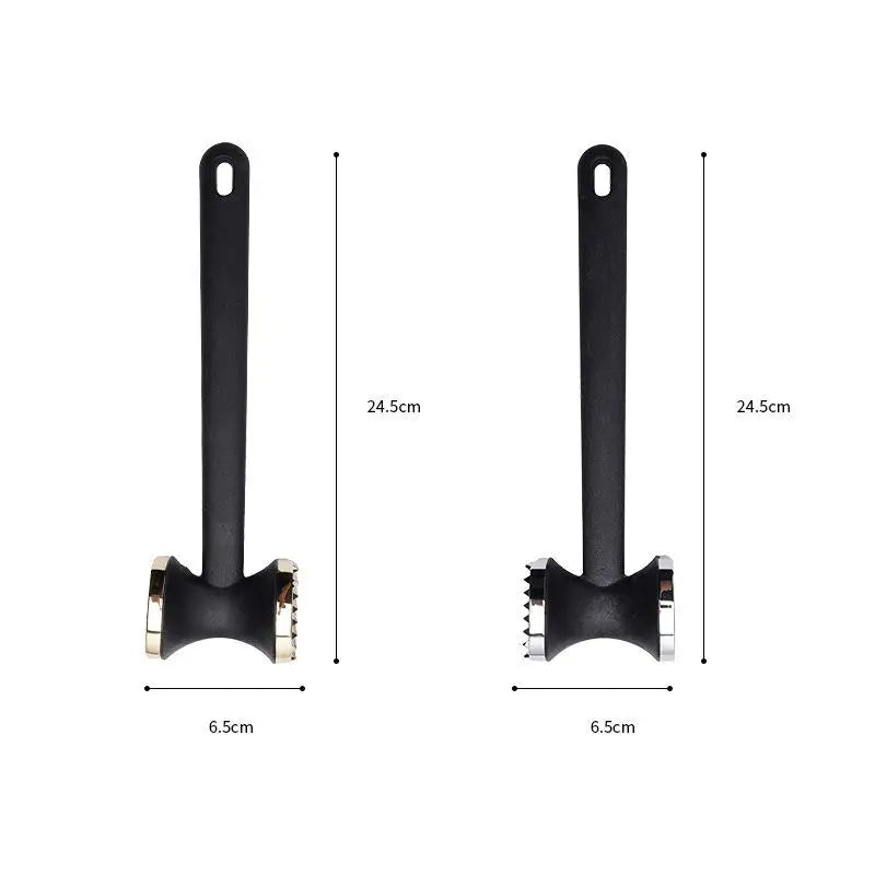 Alloy Head Meat Tenderizing Mallet Hammer Tool for Kitchen Flattening Tenderizing Beef Chicken Pork Efficient Meat Prep Zpaxo