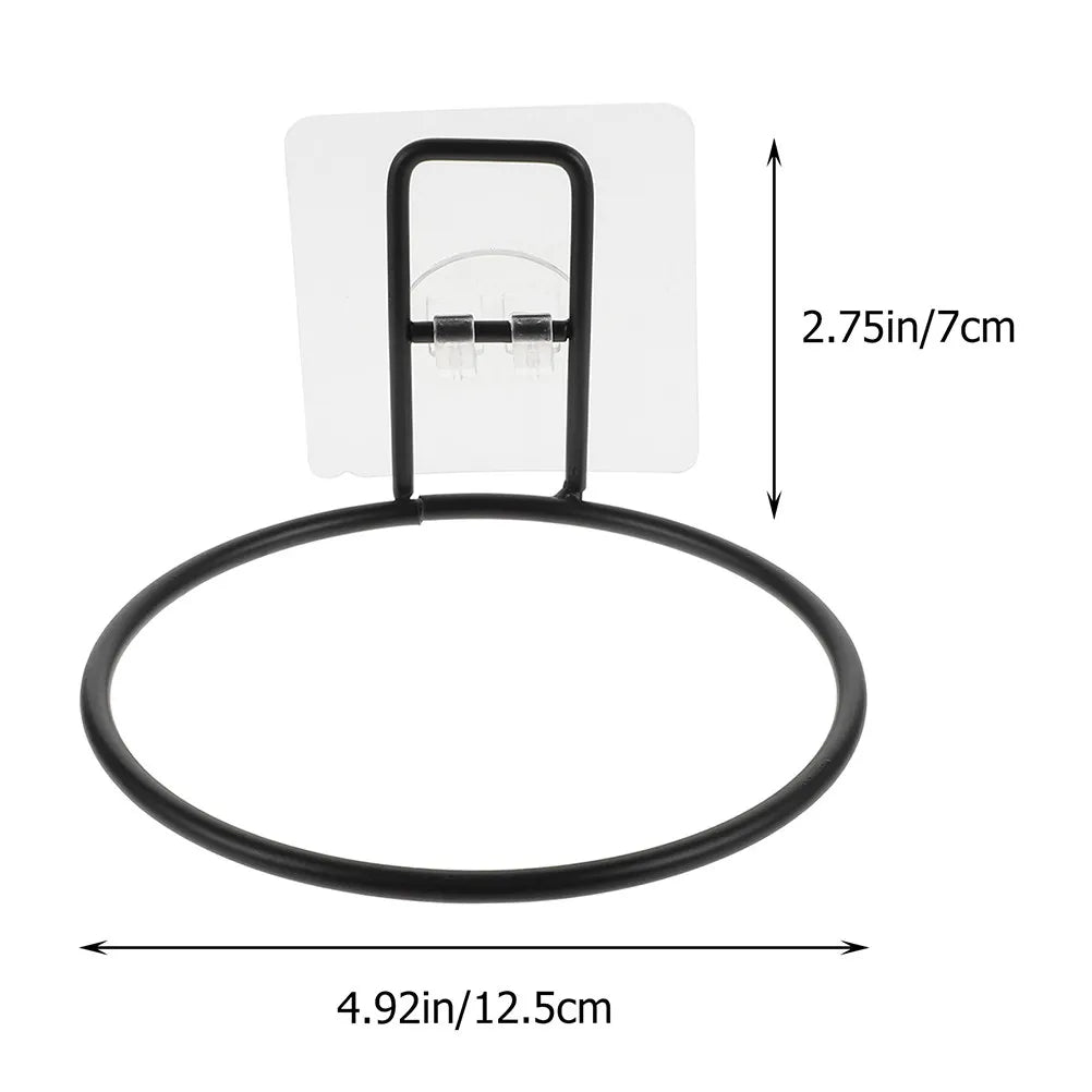Pet Bowl Holder Wall Mounted Feeding Rack Cats Dogs Heavy Duty Iron
