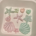 Girls DIY Clogs Sandals Decor Adorable Starfish Shell Resin Charms Zpaxo A1