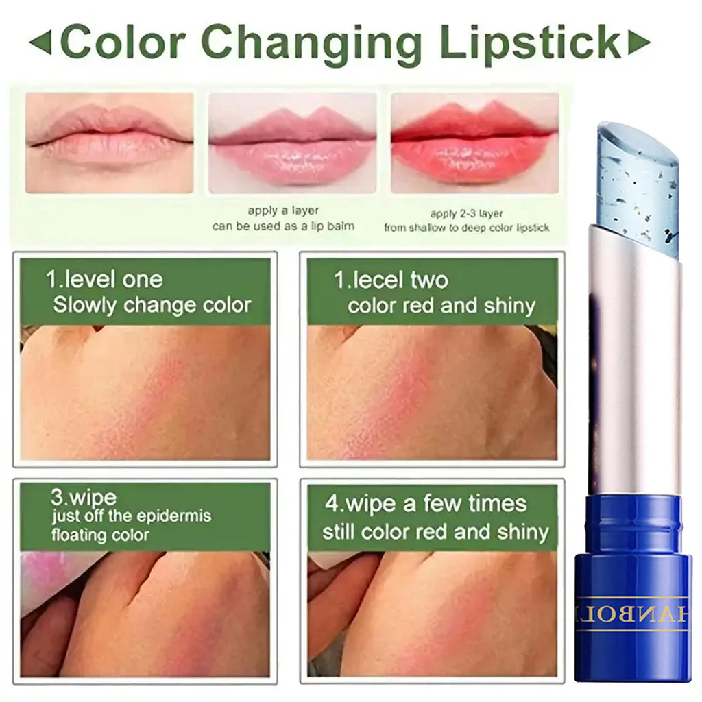 Star Brilliant Temperature Change Moisturizing Lipstick Crystal Jelly
