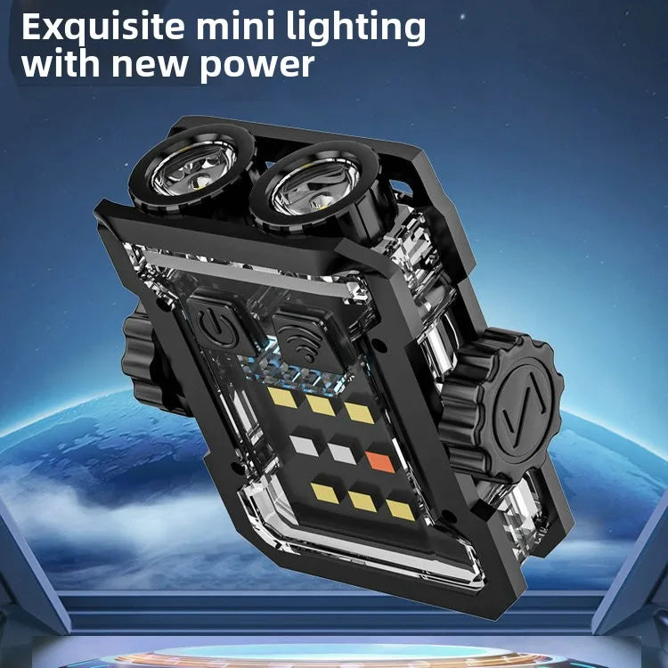 Multifunctional Mini Keychain Light Ultra Long Battery Life Flashing Zpaxo