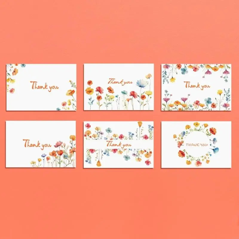 Handcrafted Floral Design Greeting Cards With Matching Envelopes Included Zpaxo