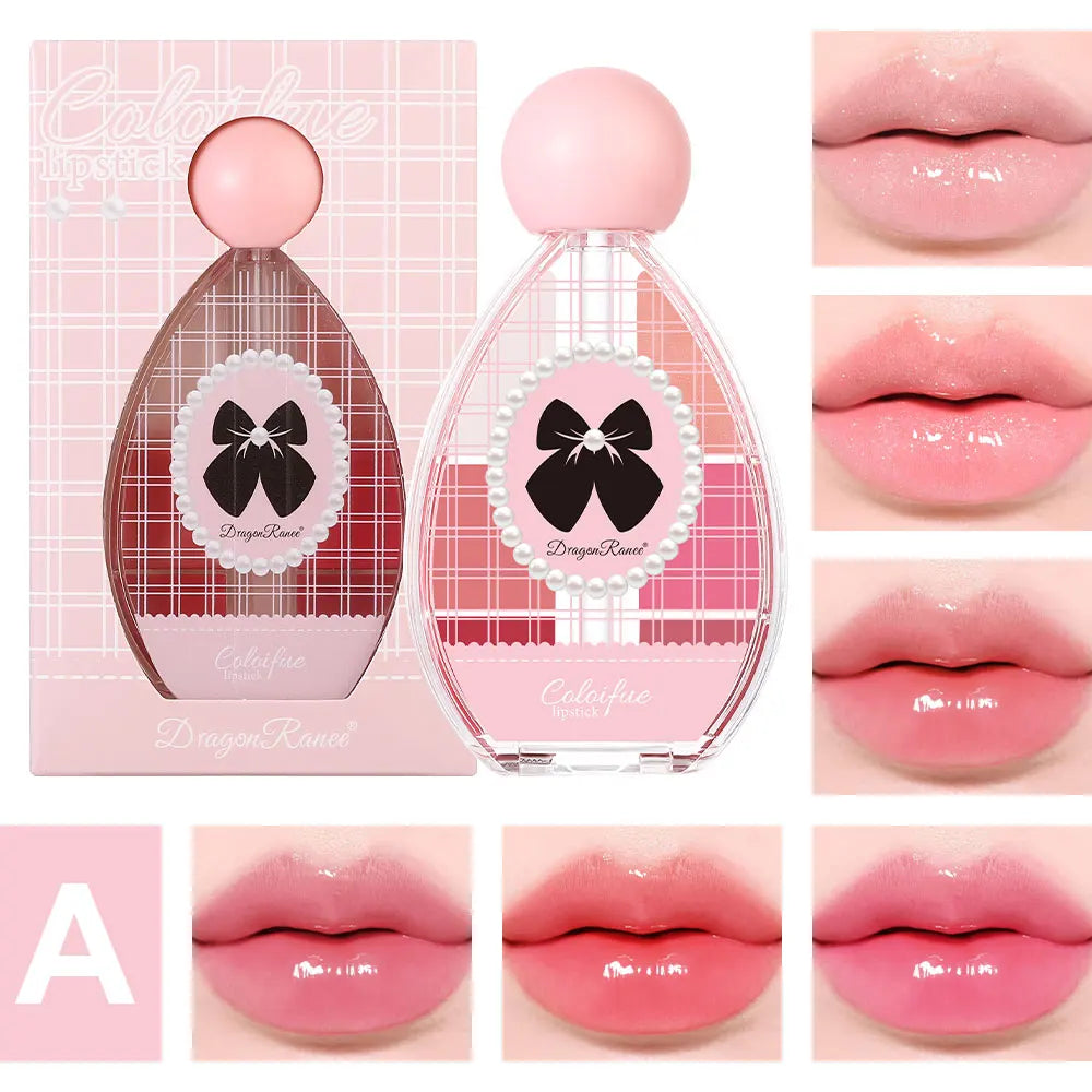 Six color solid lipstick, lasting makeup effect, whitening, color, lip gloss, moisturizing, moisturizing, lip gloss, base in aut Zpaxo DR166A