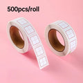500pcs Chinese Writing Error Correction Stickers，Grid Sticky Notes，Student Practice Writing Correction Tape Chinese Stationery Zpaxo square grid
