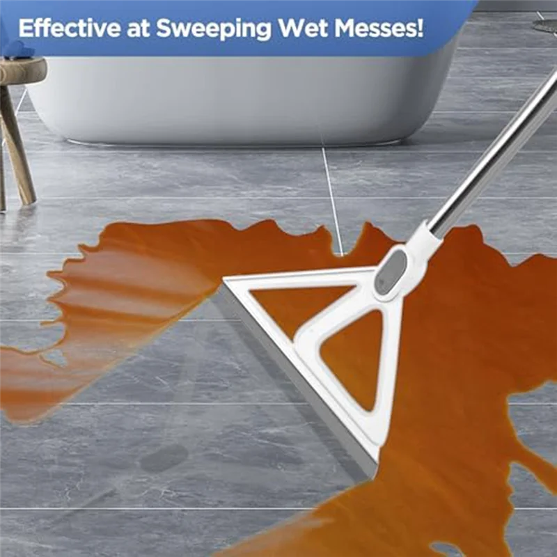 Silicone Squeegee Broom – Multifunction Floor & Window Cleaner Squeegee Broom Zpaxo