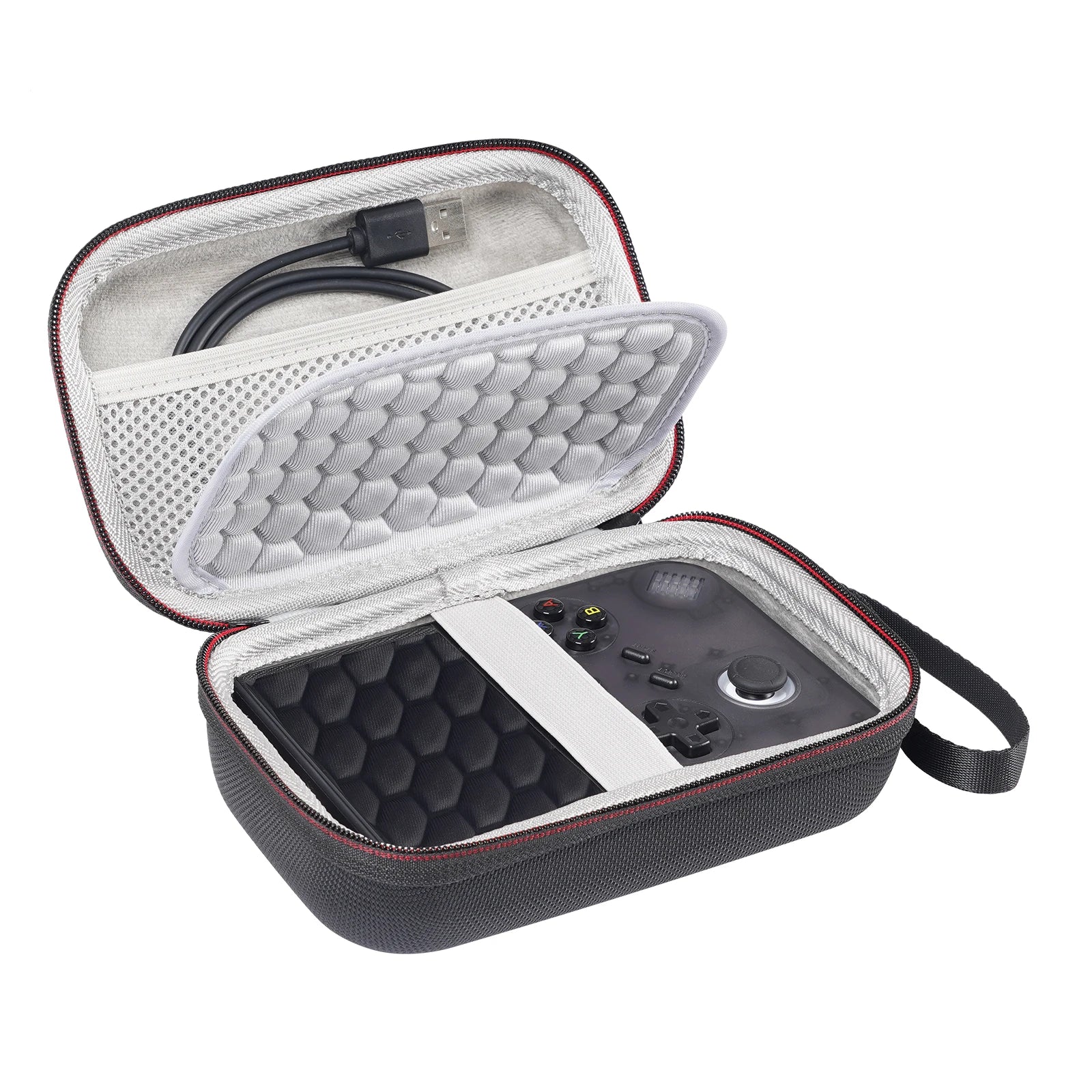 Portable Storage Hard Box Travel Carrying Case Bag Anbernic RG40XXV Zpaxo