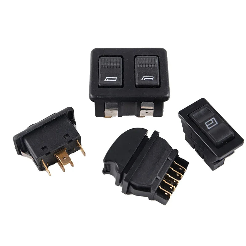 1PC Universal 5-Pin DC 12V 20A Electric Window Regulator Switch, Power Window Lifter Controller for Car Accessories Zpaxo