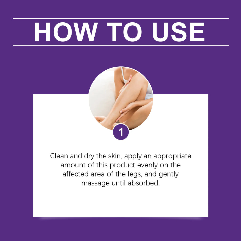 Varicose Vein Relief Cream – Reduce Leg Fatigue & Improve Circulation Varicose Vein Cream Zpaxo