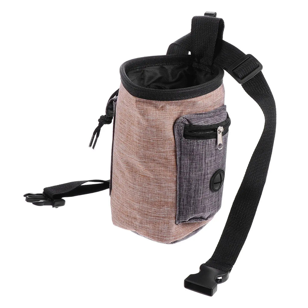Dog Supports Pouch Drawstring Elastic Waist Bag Obedience Puppy