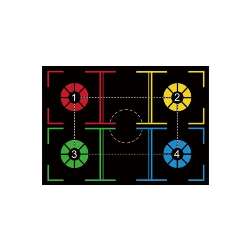 Indoor Basketball Dribble Training Mat – Anti-Slip & Soundproof