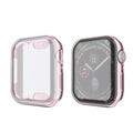 Cover Apple Watch Case Bumper Protector Iwatch Series 9 8 7 6 Ultra 3 Zpaxo Rose Pink Series 789 41mm