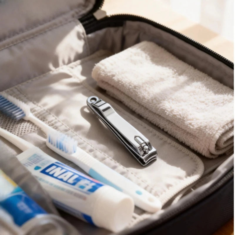 Classic Nail Clipper Single-pack Large Stainless Steel File Flat