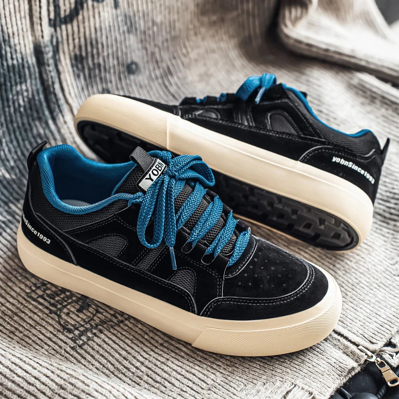 Men's Casual Sneakers Luxury Trainer Shoes Breathable Race Running