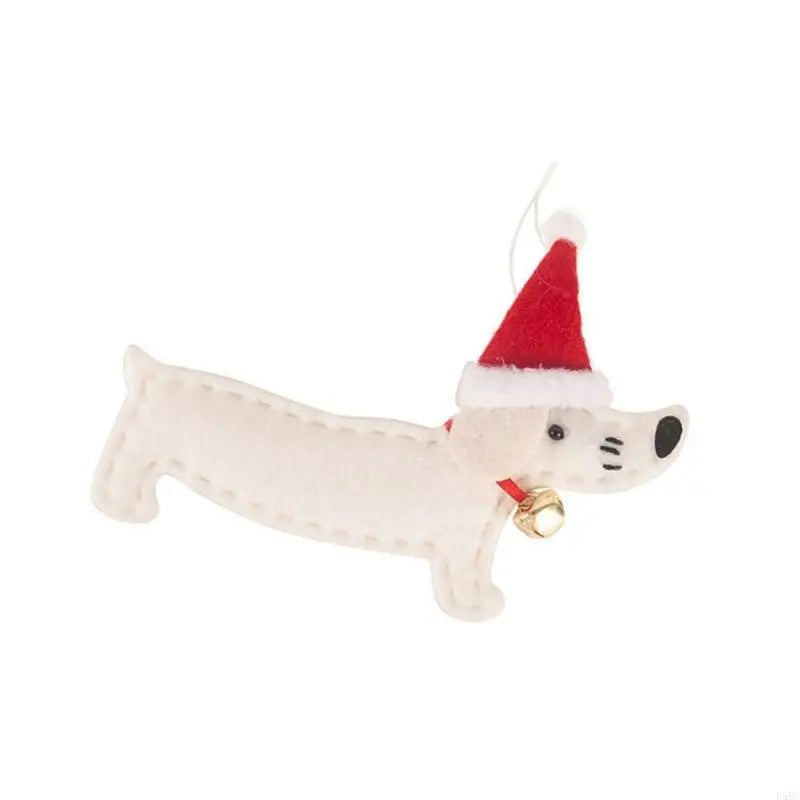 Festival Dog Shaped Ornament Holiday Decoration Safe Family Friendly