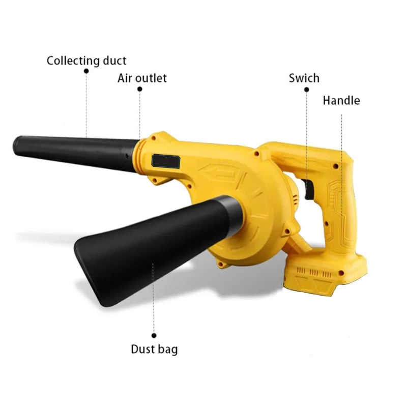 1 Cordless Air Blower Vacuum Cleaner Electric Dust Computer Collector