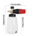 Adjustable Big Mouth High-pressure Foam Spray Nozzle Bottle Zpaxo Transparent