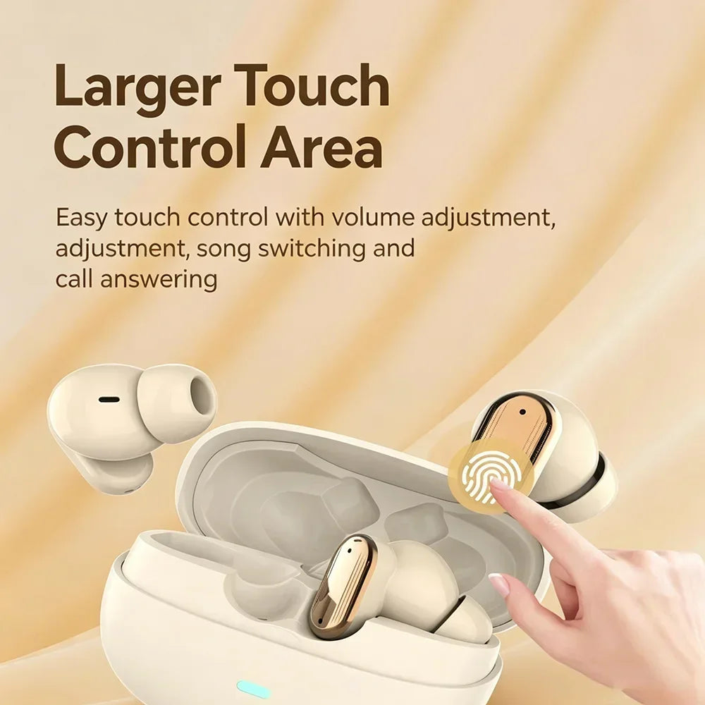 KEBIDUMEI Bluetooth 6 0 Earphones Wireless Ear Earbuds 38ms Low
