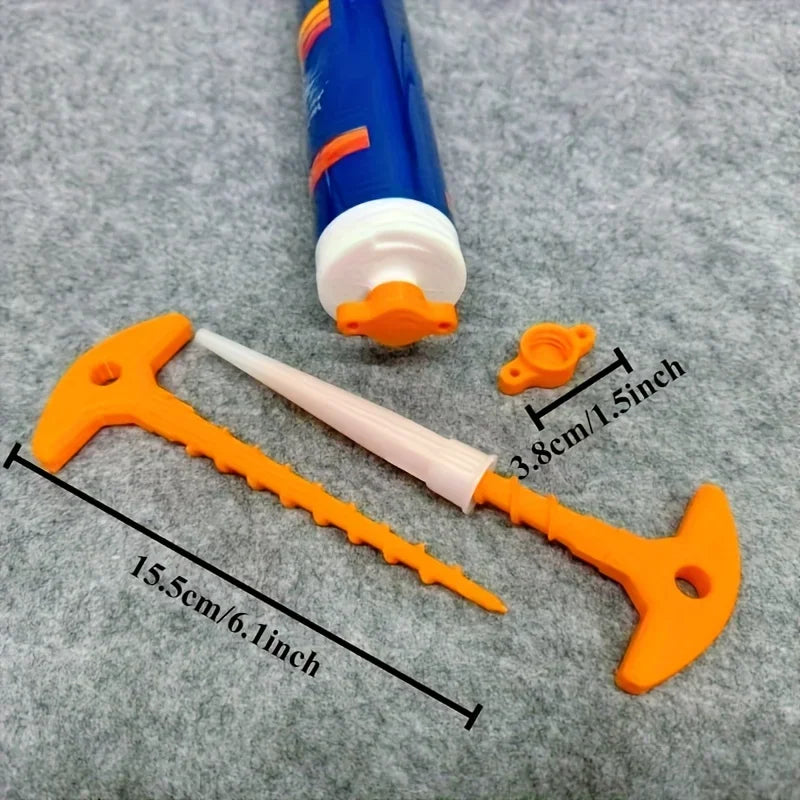 Silicone Caulk Cap & Nozzle Removal Tool Set – 2 Pack