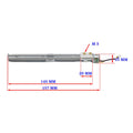 1Pcs 123mm Linear Actuator Micro 15mm Linear Stepping Motor With Nut Two-phase Four-wire Stepper Motor DIY 3D Printer Zpaxo one size