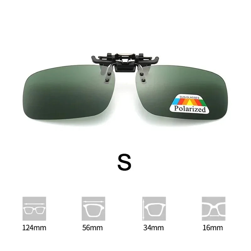 Polarized Clip-On Sunglasses UV400 – HD Driving & Outdoor Shades