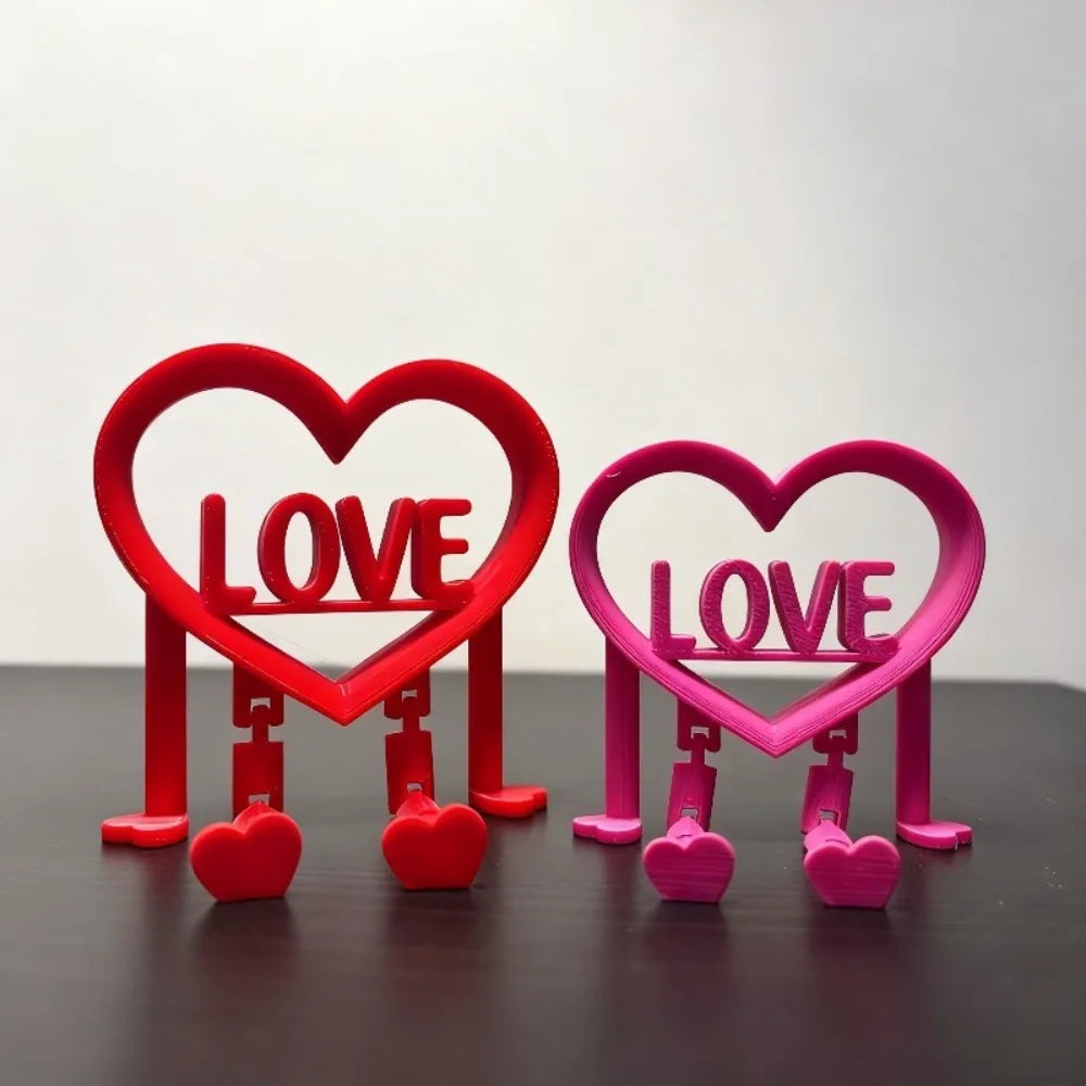 Valentine S Day Limited Edition Heart Shaped Posable Figure