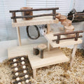 3 Layers Hamster Toy Climbing Ladder Playground Stairs Platform Pet Zpaxo Default Title
