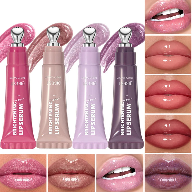 Water-shimmer Mirror Lip Gloss Long-lasting Easy Apply Moisturizing