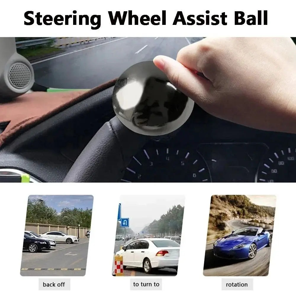 Adjustable Steering Wheel Booster Ball Universal Fit Durable Zpaxo