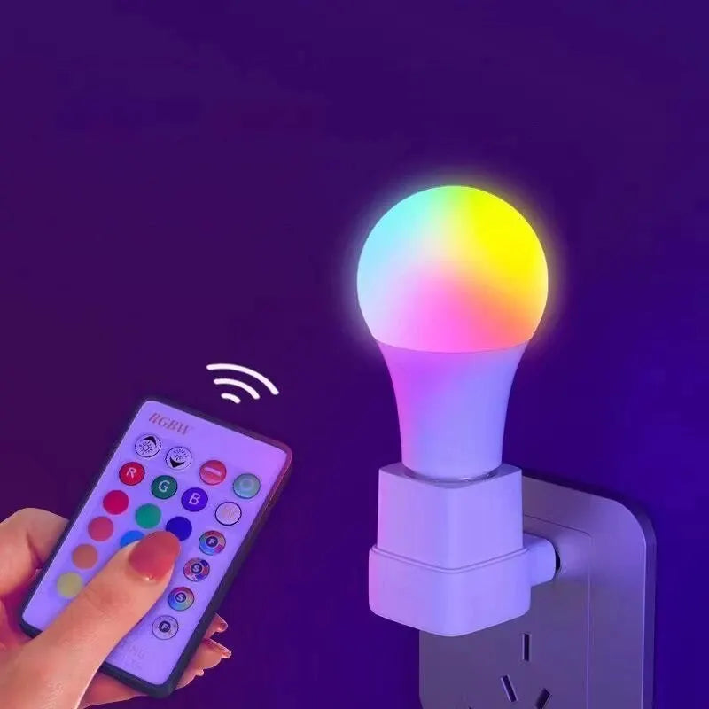 1- 16 Colors RGB Bulbs LED Multi-color E27 Household Lighting
