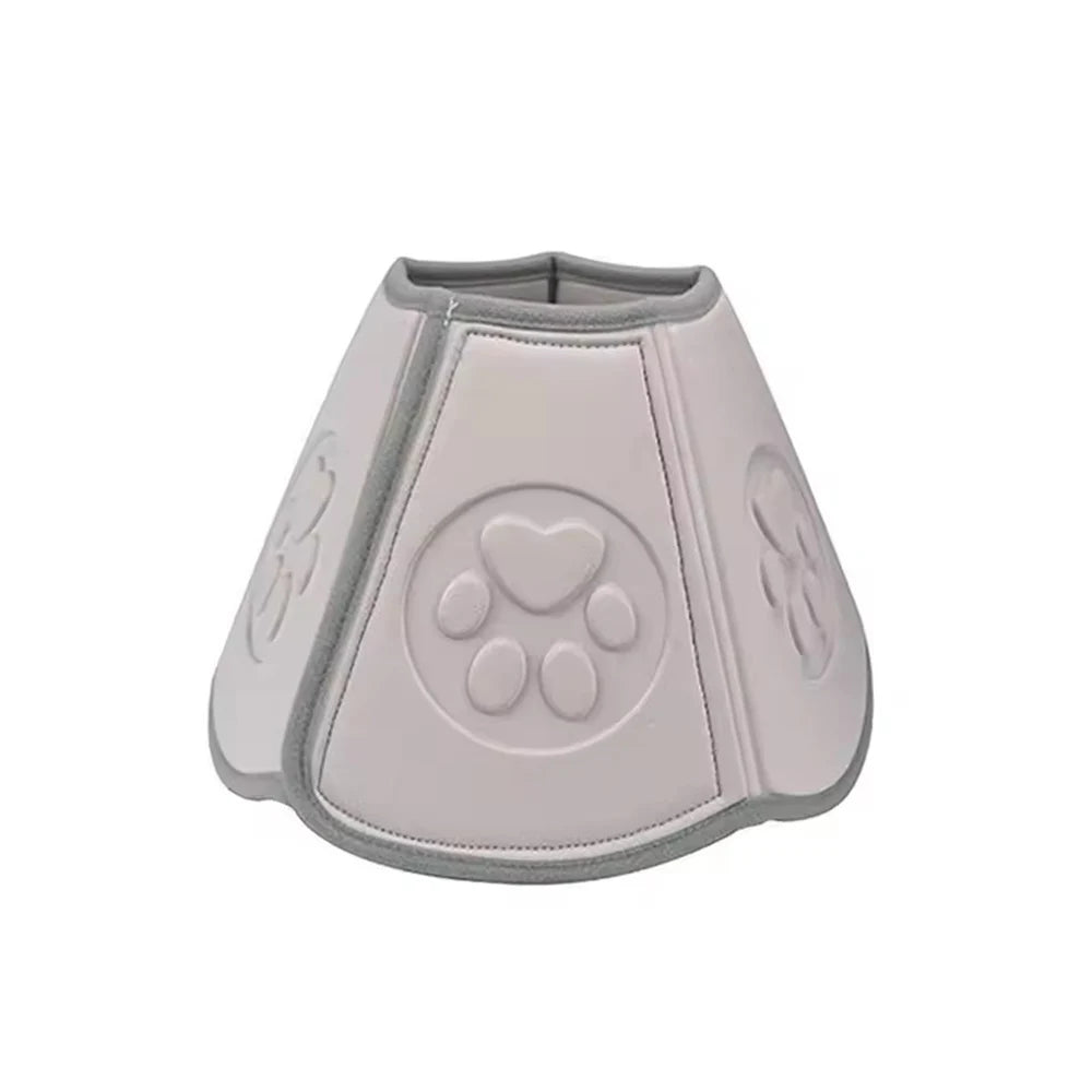 Wound Healing Puppy Dog Cone Collar Protective Pet Recovery Anti-bite Zpaxo GRAY S