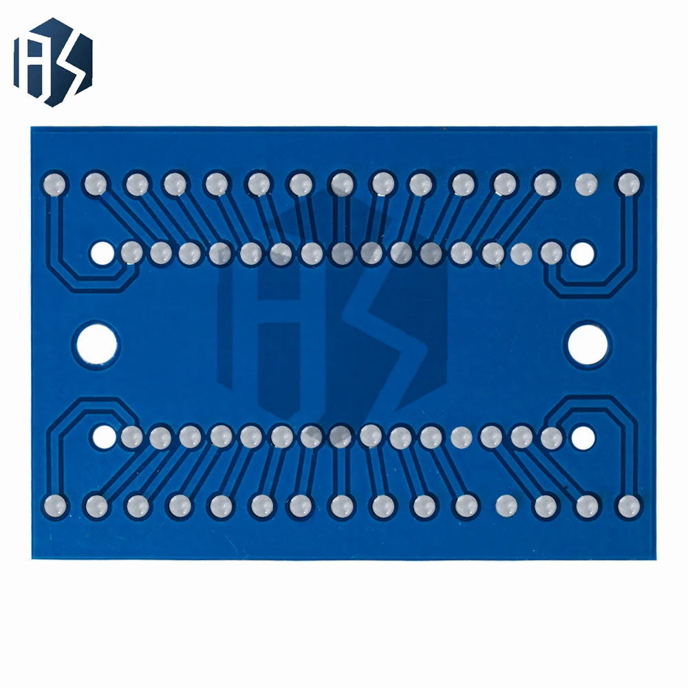 Nano V3.0 Expansion Shield – Full I/O Pin Breakout Board with 5A High-Current Terminal Blocks, 3.3V/5V Logic Selector Zpaxo