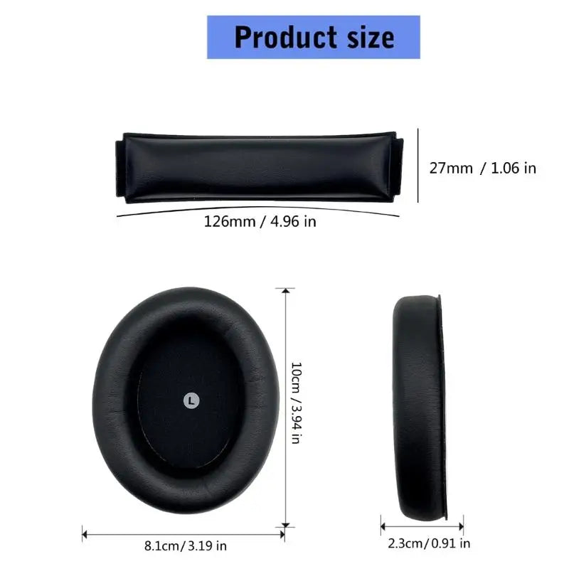 652F Soft Comfortable Headband Cushion Earphone Cover Protective Zpaxo
