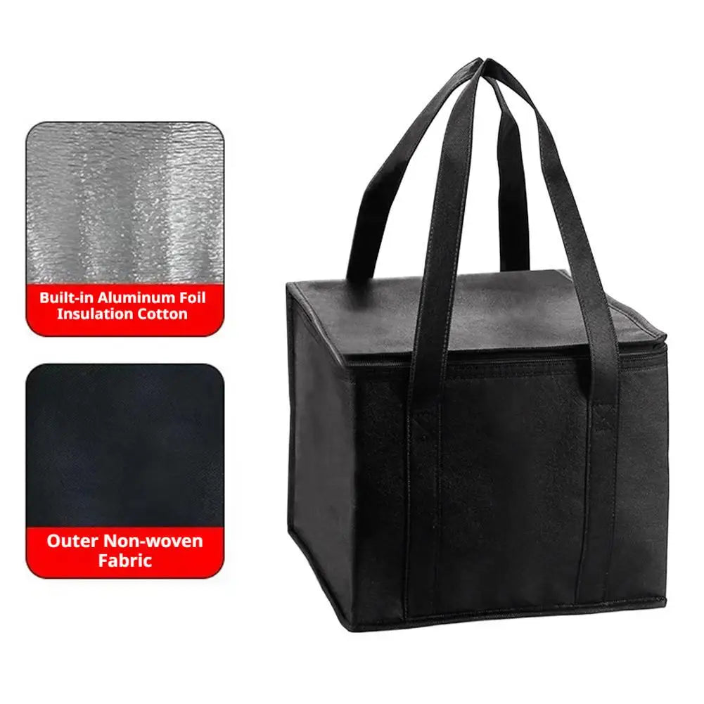 Portable Insulated Lunch Cooler Bag | Thermal Picnic Tote S/L Insulated Cooler Tote Zpaxo