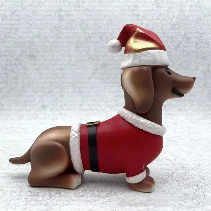 Seasonal Resin Wiener Dog Sculpture Festival Indoor Outdoors