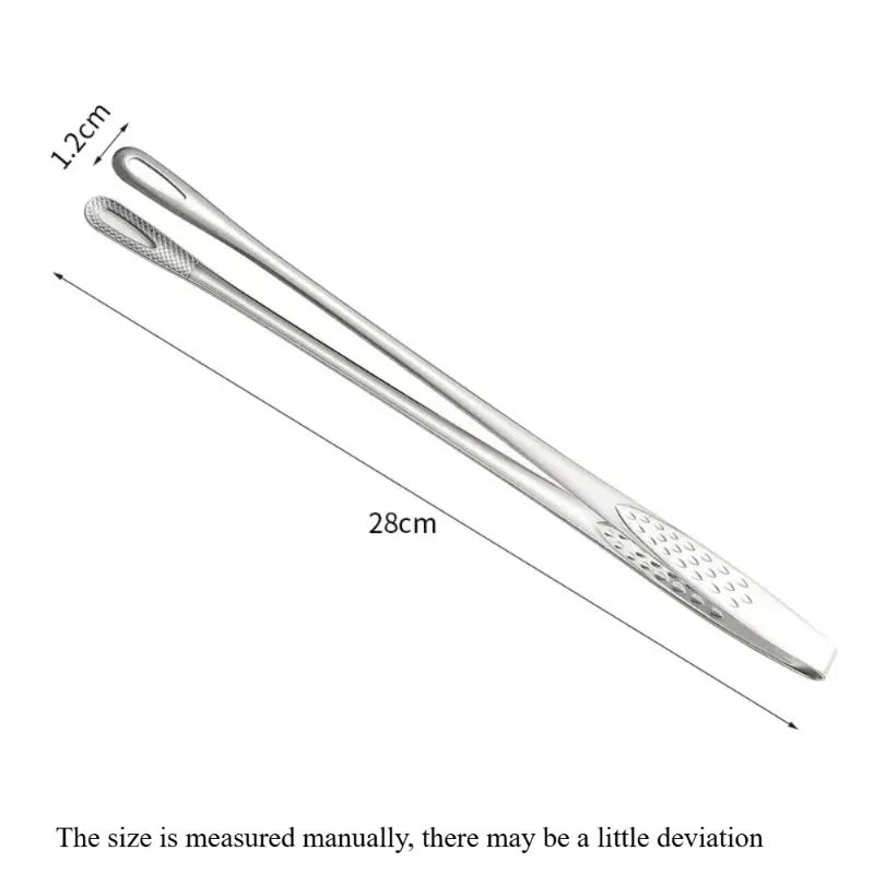 Stainless Steel BBQ & Kitchen Tongs – Non-Slip Cooking Tongs Kitchen Tongs Zpaxo