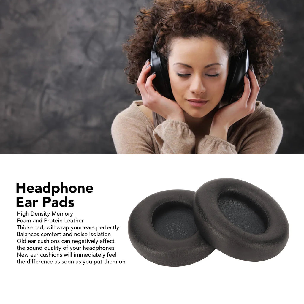 Headphone Ear Pads Protein Leather Replacement Headset Cushions Anker