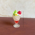 Kids Toy Accessories 1 Mini Dollhouse Cream Cake Strawberry Frozen Zpaxo A1