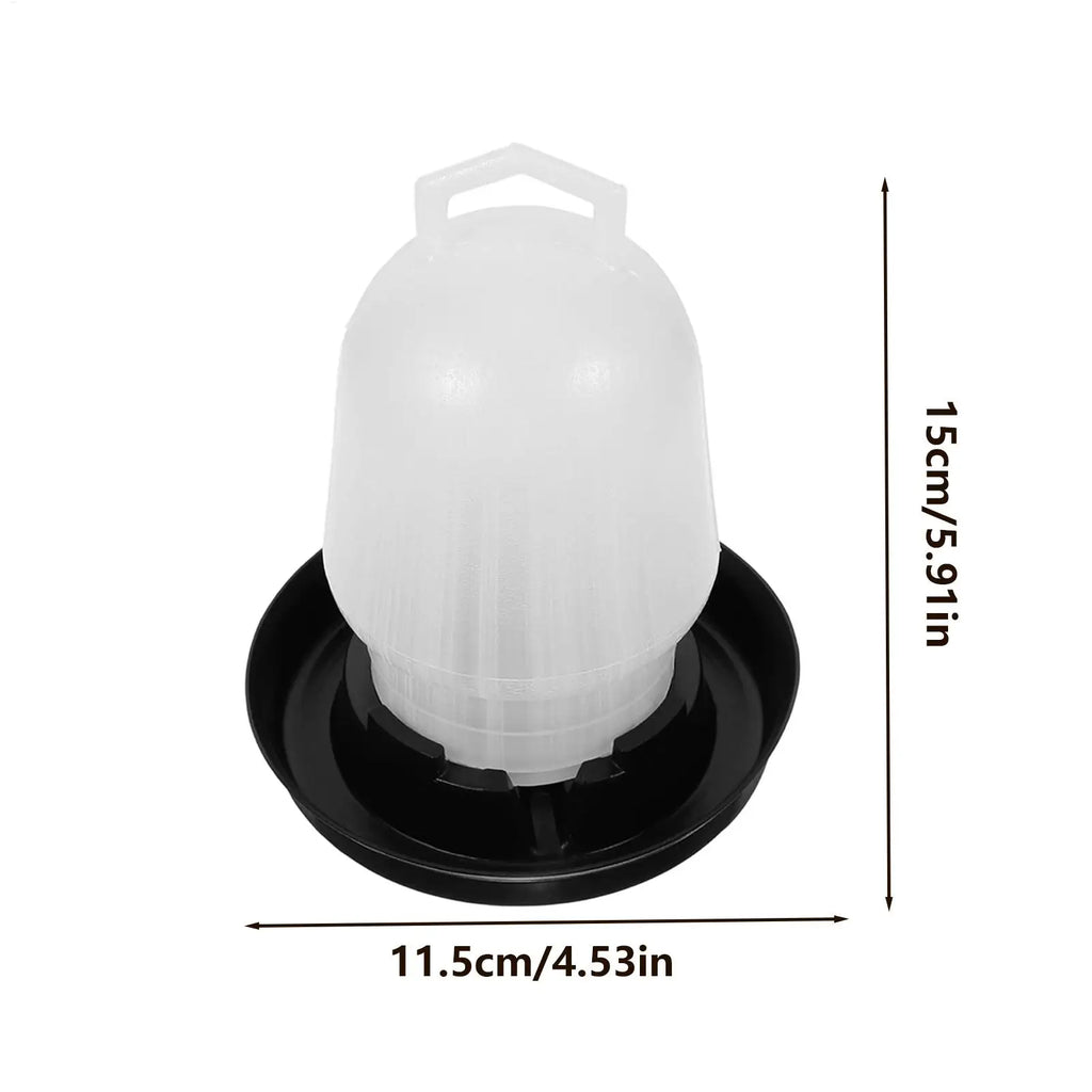 Automatic Chicken Waterer Poultry Drinker Duck Goose Water Cup