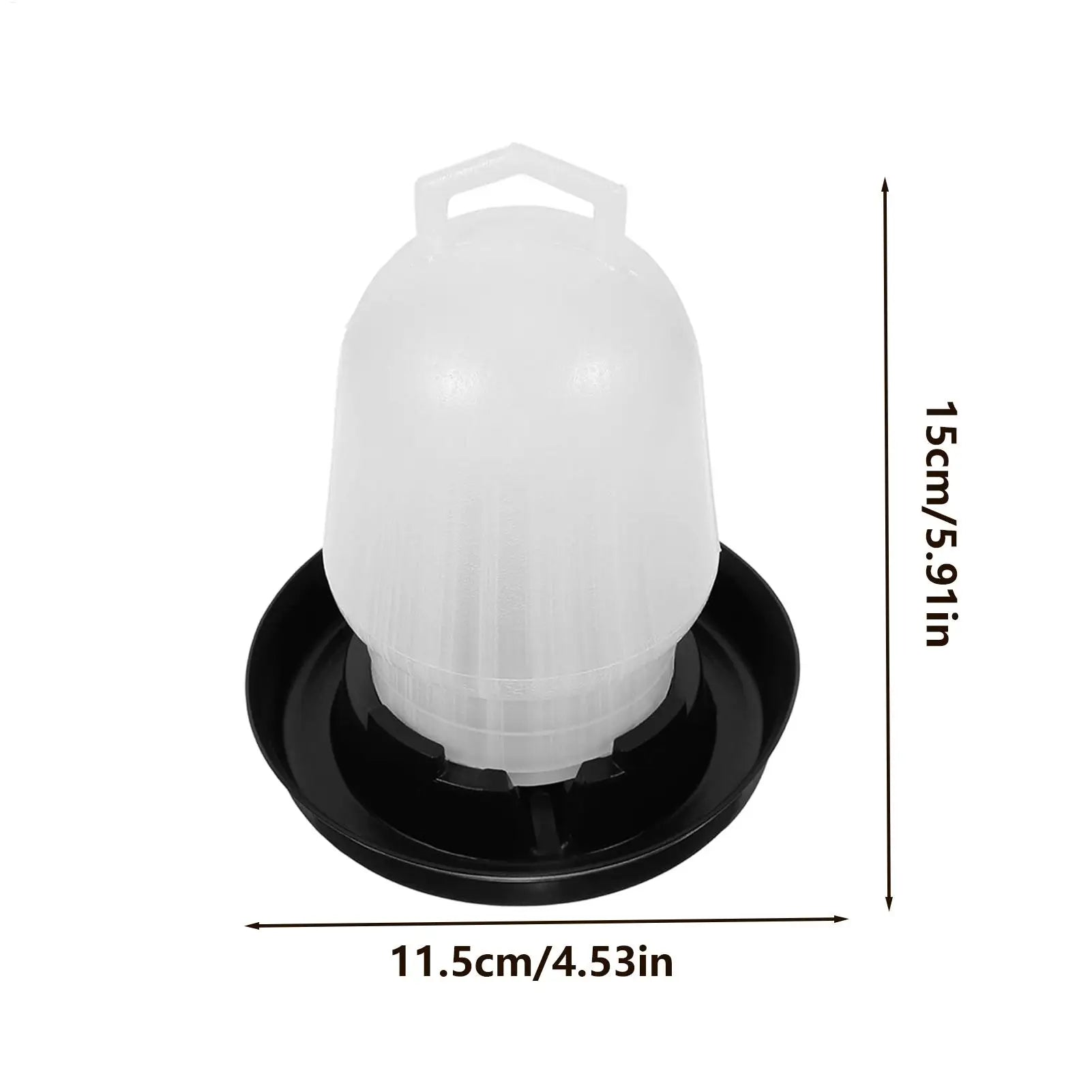 Automatic Chicken Waterer Poultry Drinker Duck Goose Water Cup