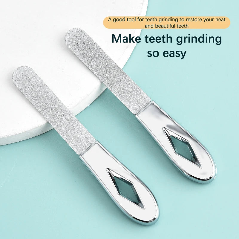 Stainless Steel Teeth File Tooth Grinding Tools Wisdom Sandpaper